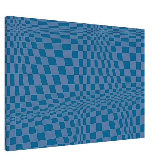 Dadamaino - Disegno ottico dinamico - 1964 Canvas - 20x30 cm / 8x12 inches-canvas