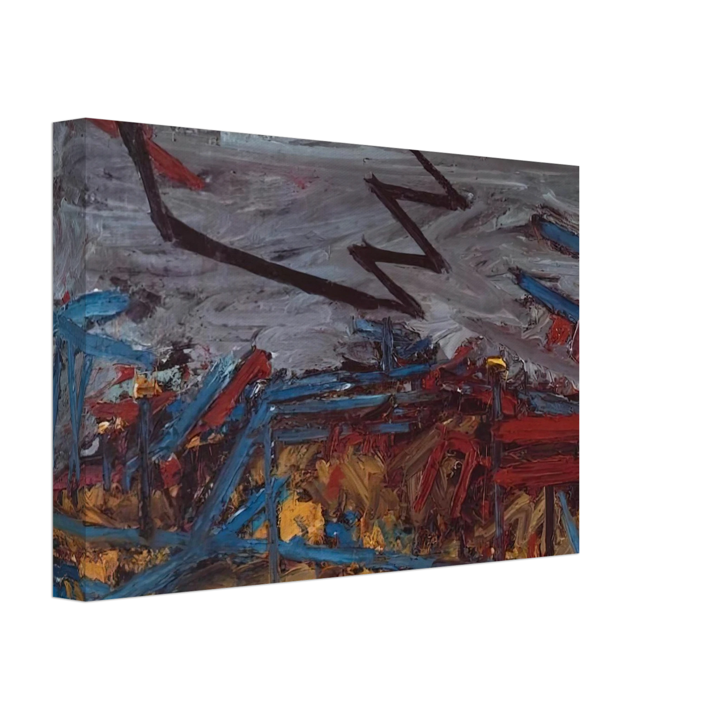 Frank Auerbach - PRIMROSE HILL 1968 Canvas - 40x60 cm / 16x24 inches-canvas