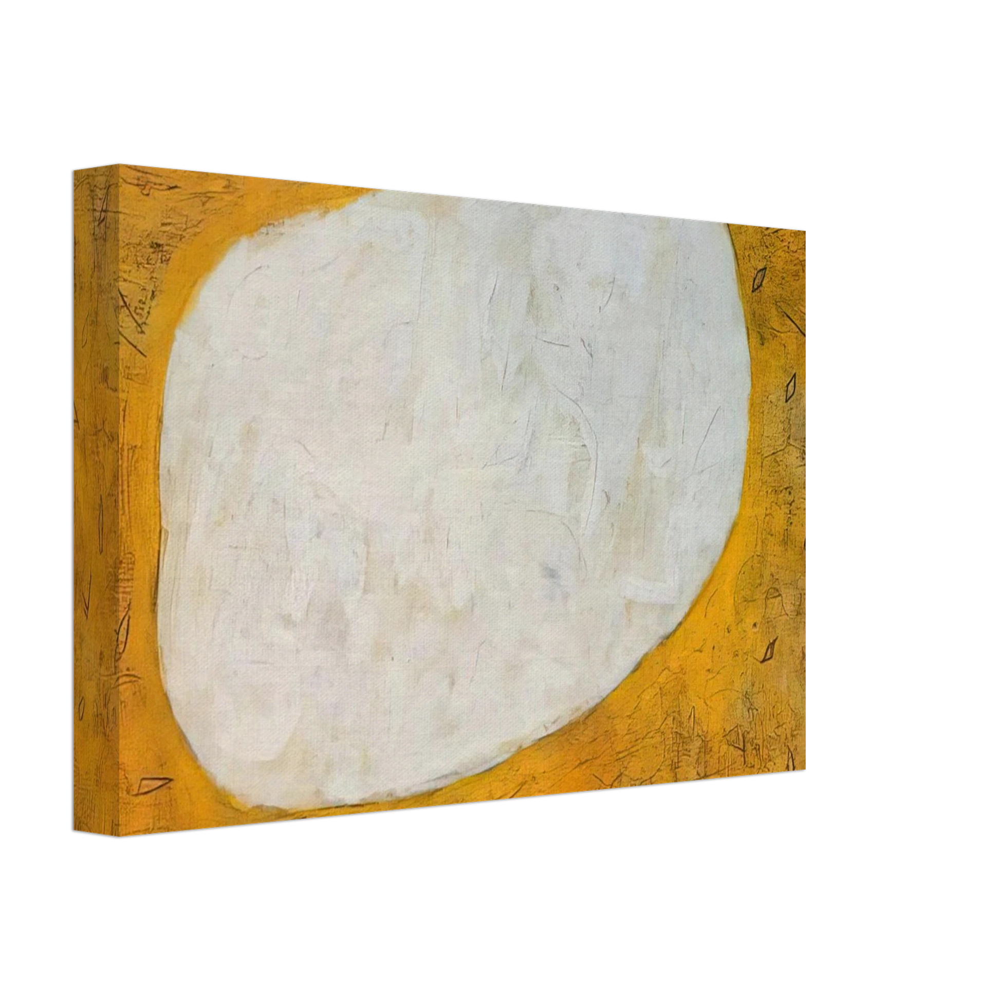 Gene Davis - Homage to Dubuffet I - 1952 Canvas - 70x100 cm / 28x40 inches-canvas