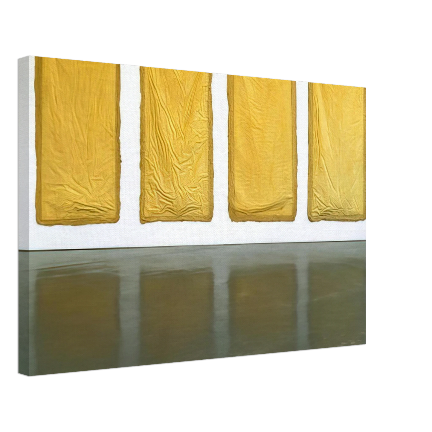 Eva Hesse - AUGHT 1968 Canvas - 40x60 cm / 16x24 inches-canvas