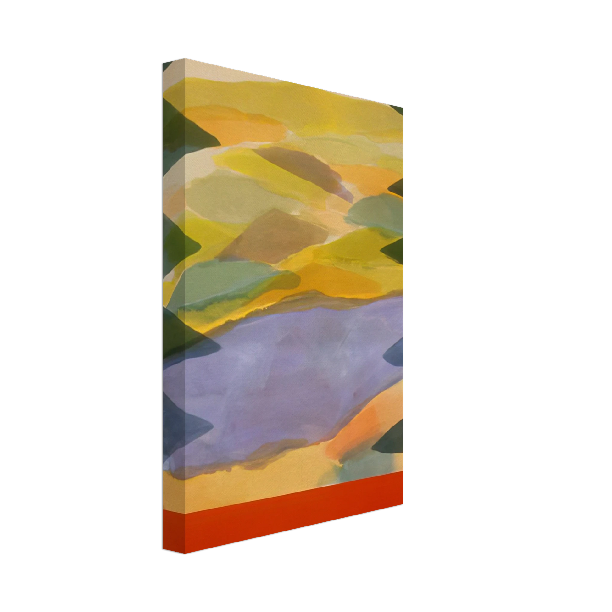 Ronnie Landfield - Imagination's Door - 1980 Canvas - 70x100 cm / 28x40 inches-canvas