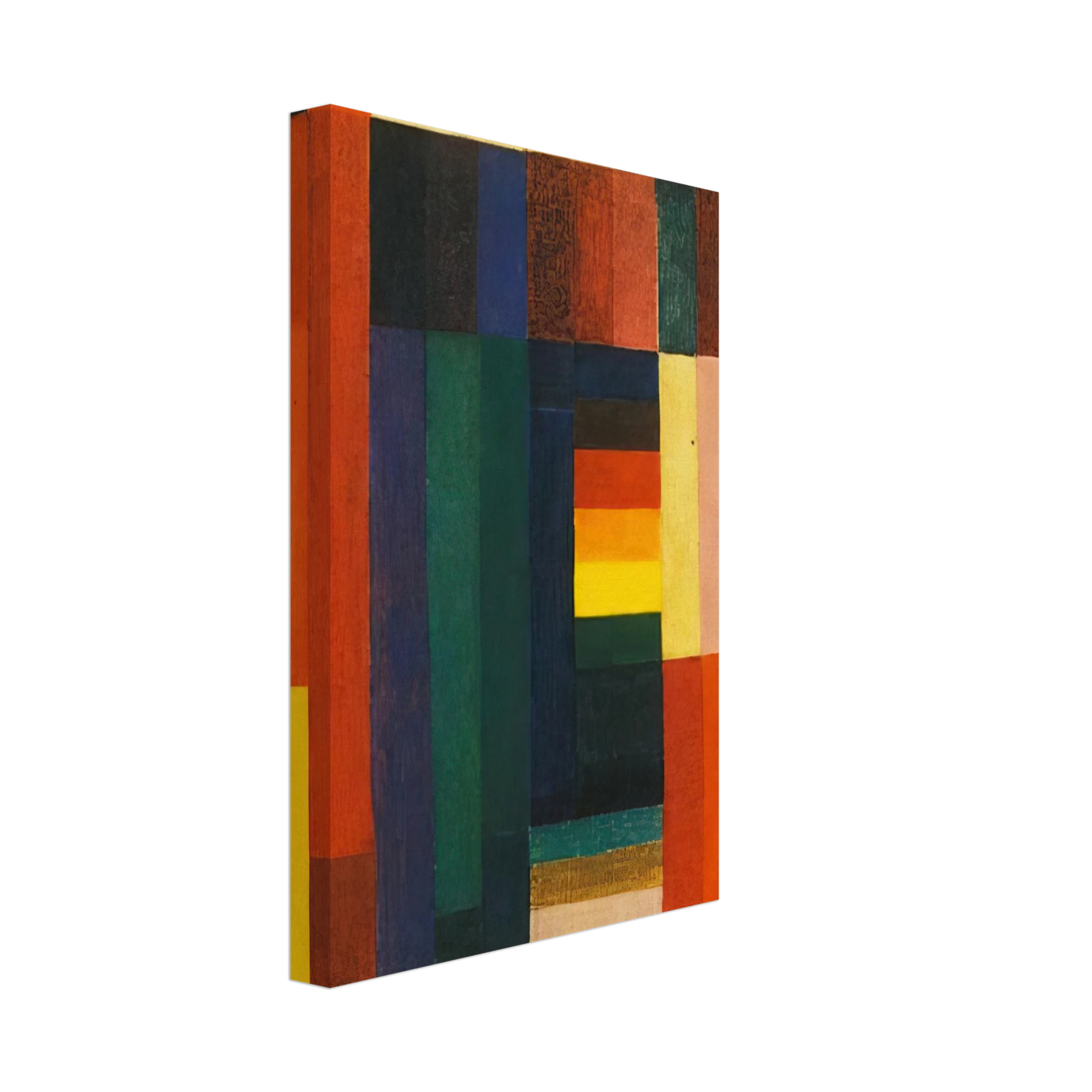 Johannes Itten - Horizontal Vertical - 1915 Canvas - 40x60 cm / 16x24 inches-canvas