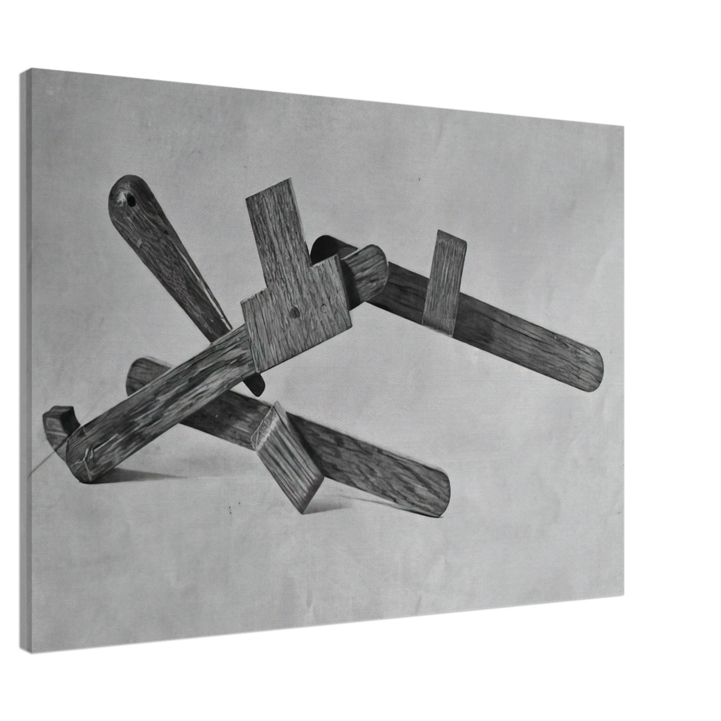 Gyula Kosice - Royi - 1945 Canvas - 20x30 cm / 8x12 inches-canvas