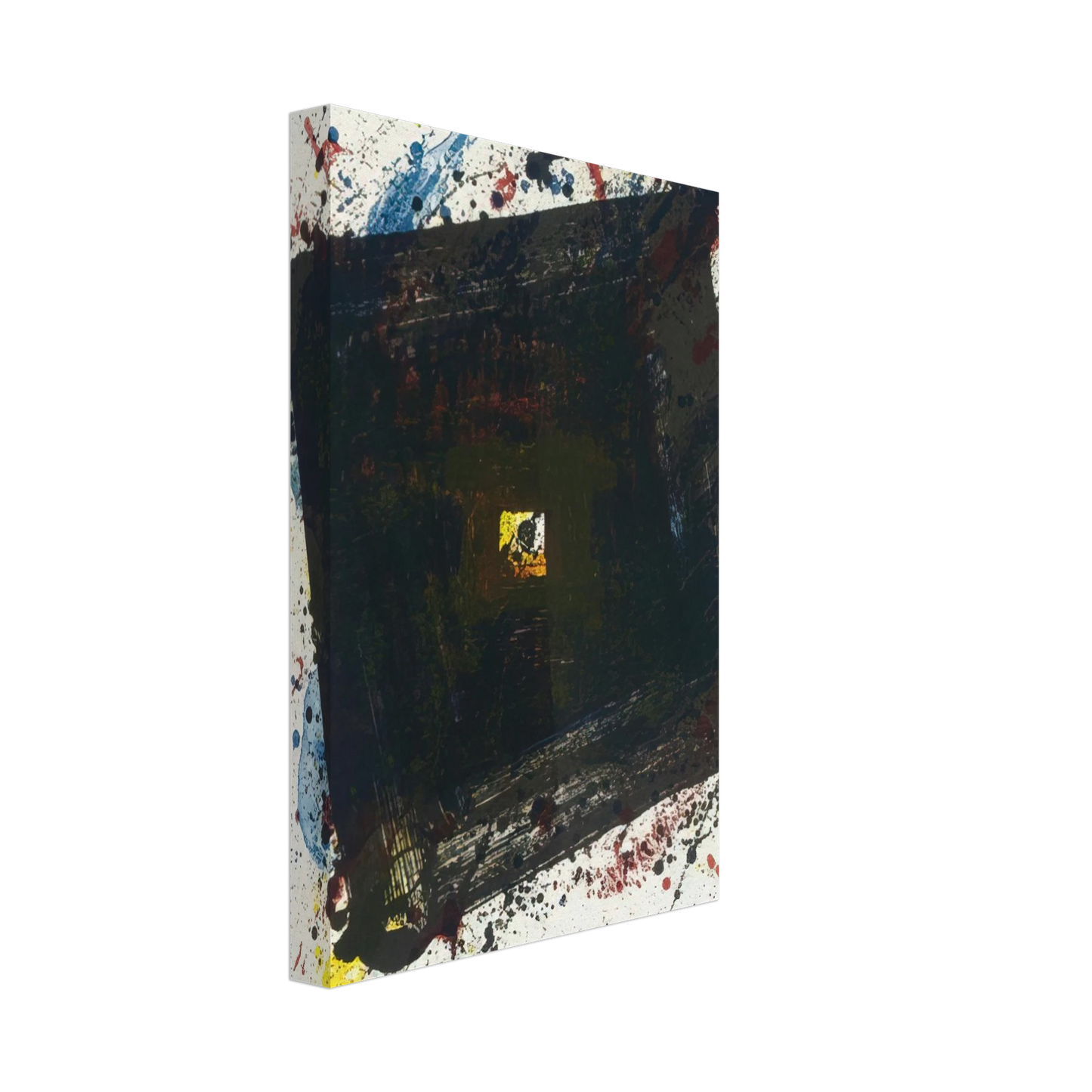 Sam Francis - Dark and Fast Canvas - 70x100 cm / 28x40 inches-canvas