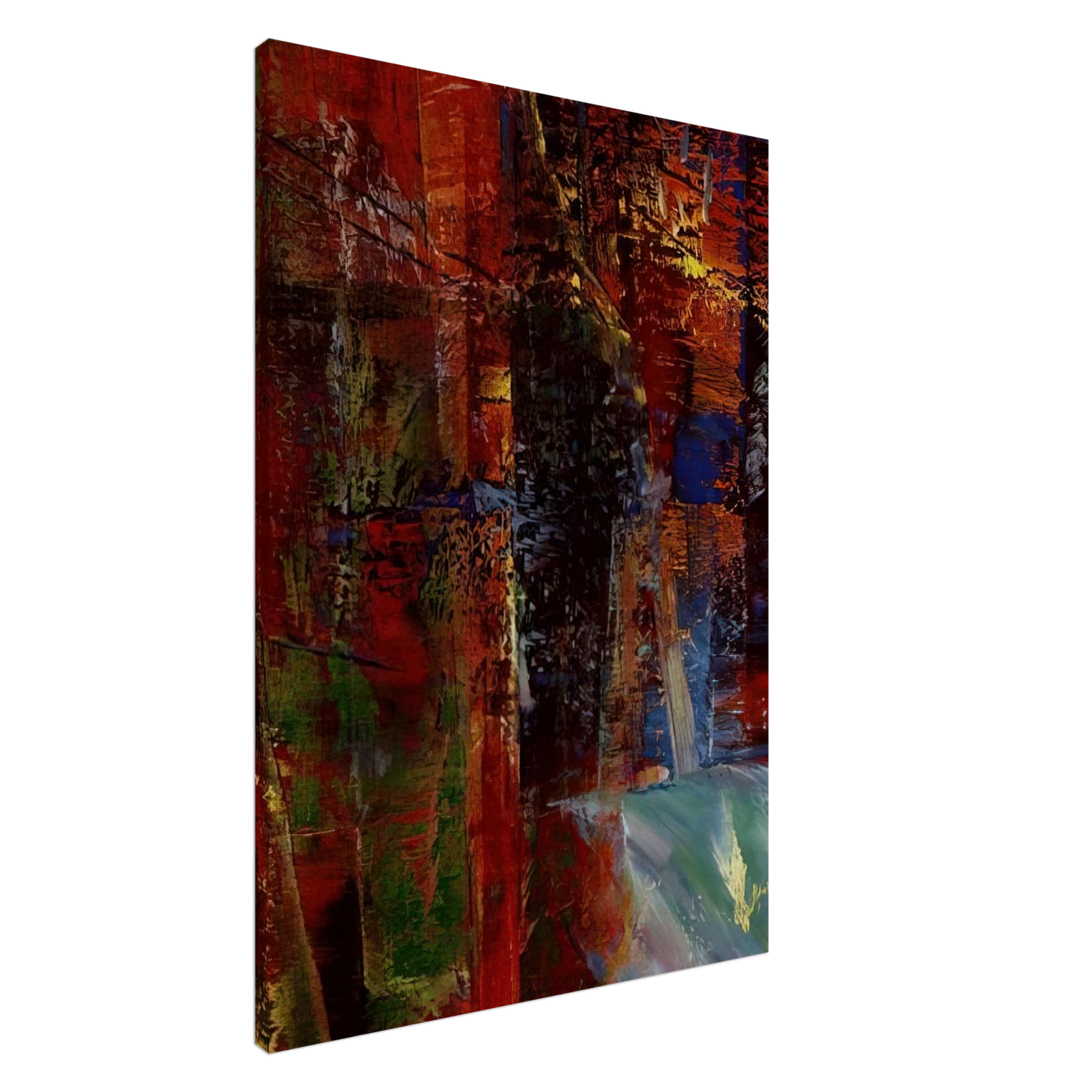 Gerhard Richter - DARK Canvas - 20x30 cm / 8x12 inches-canvas