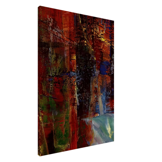 Gerhard Richter - DARK Canvas - 20x30 cm / 8x12 inches-canvas