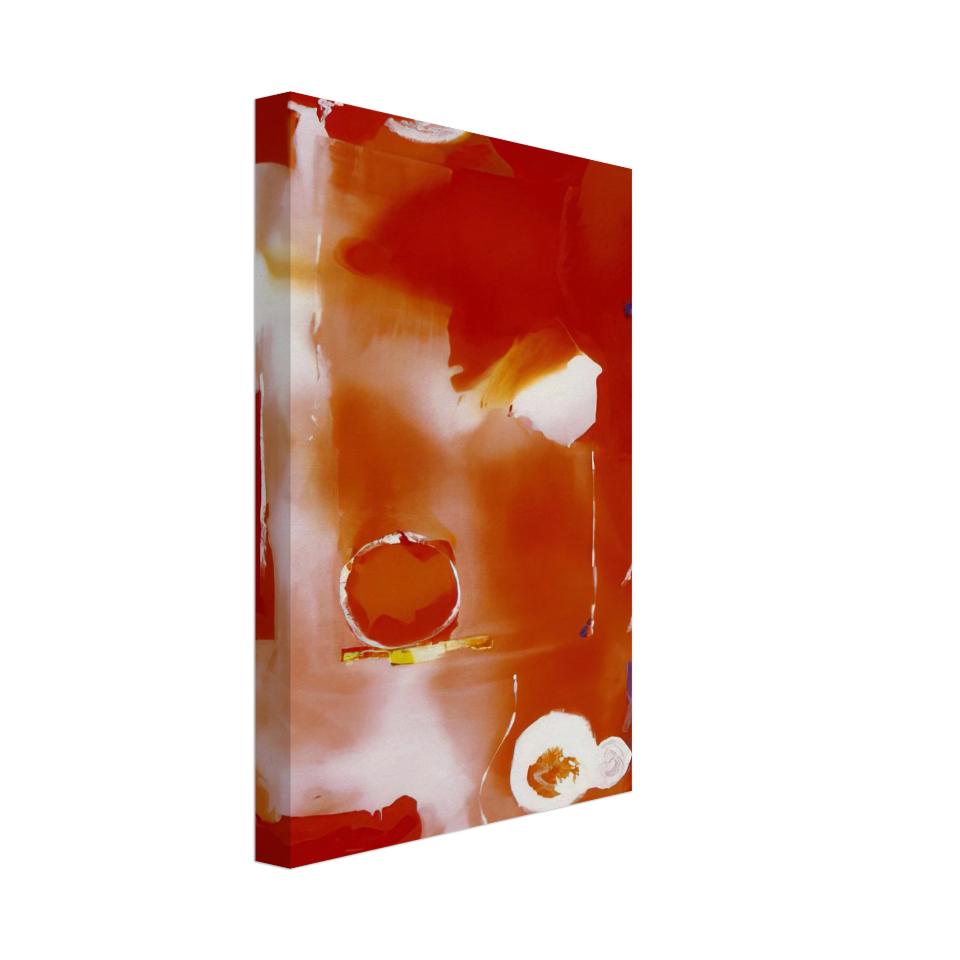 Helen Frankenthaler - Seeing the Moon on a Hot Summer Day - 1987 Canvas - 40x60 cm / 16x24 inches-canvas