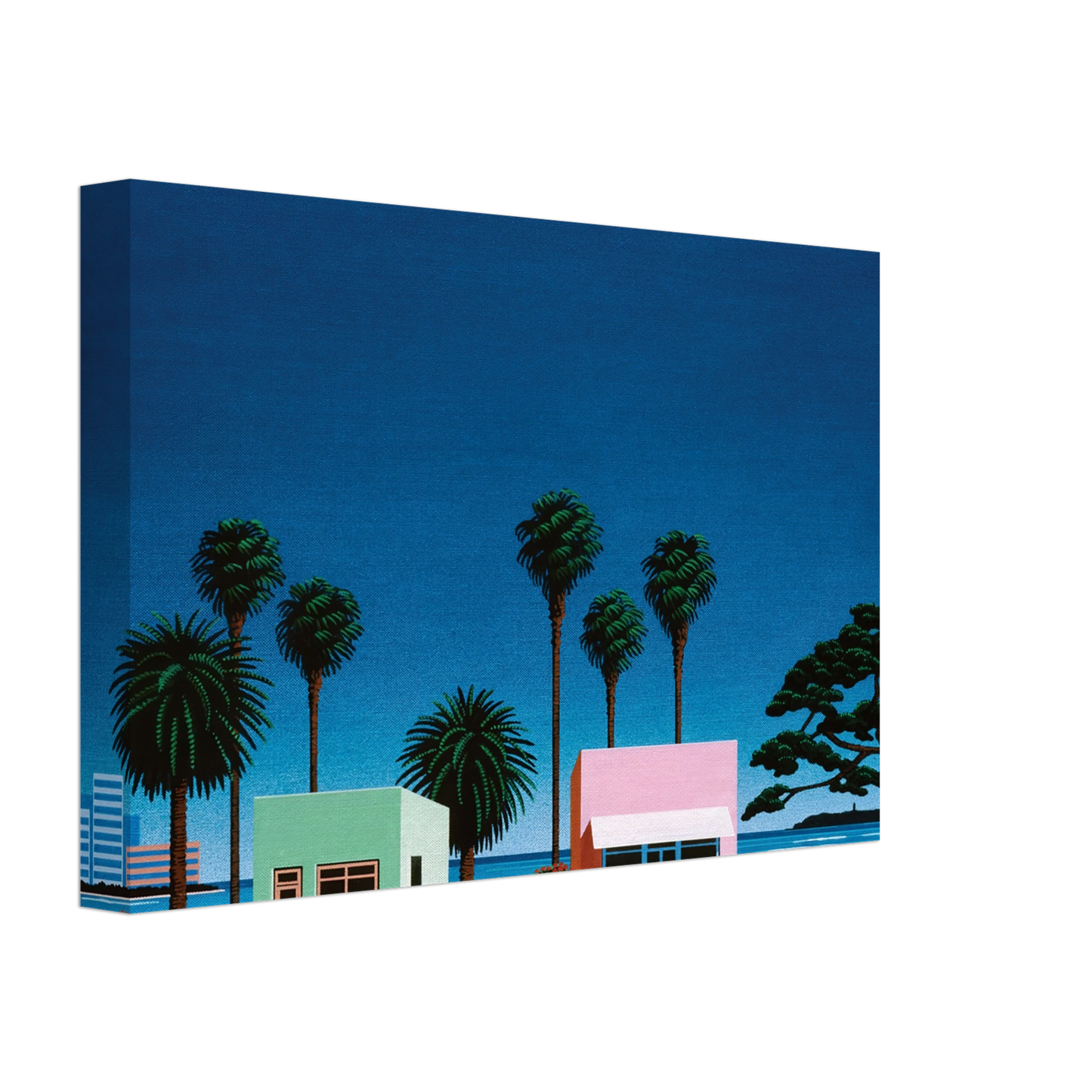 Hiroshi Nagai - Pacific Breeze Canvas - 40x60 cm / 16x24 inches-canvas