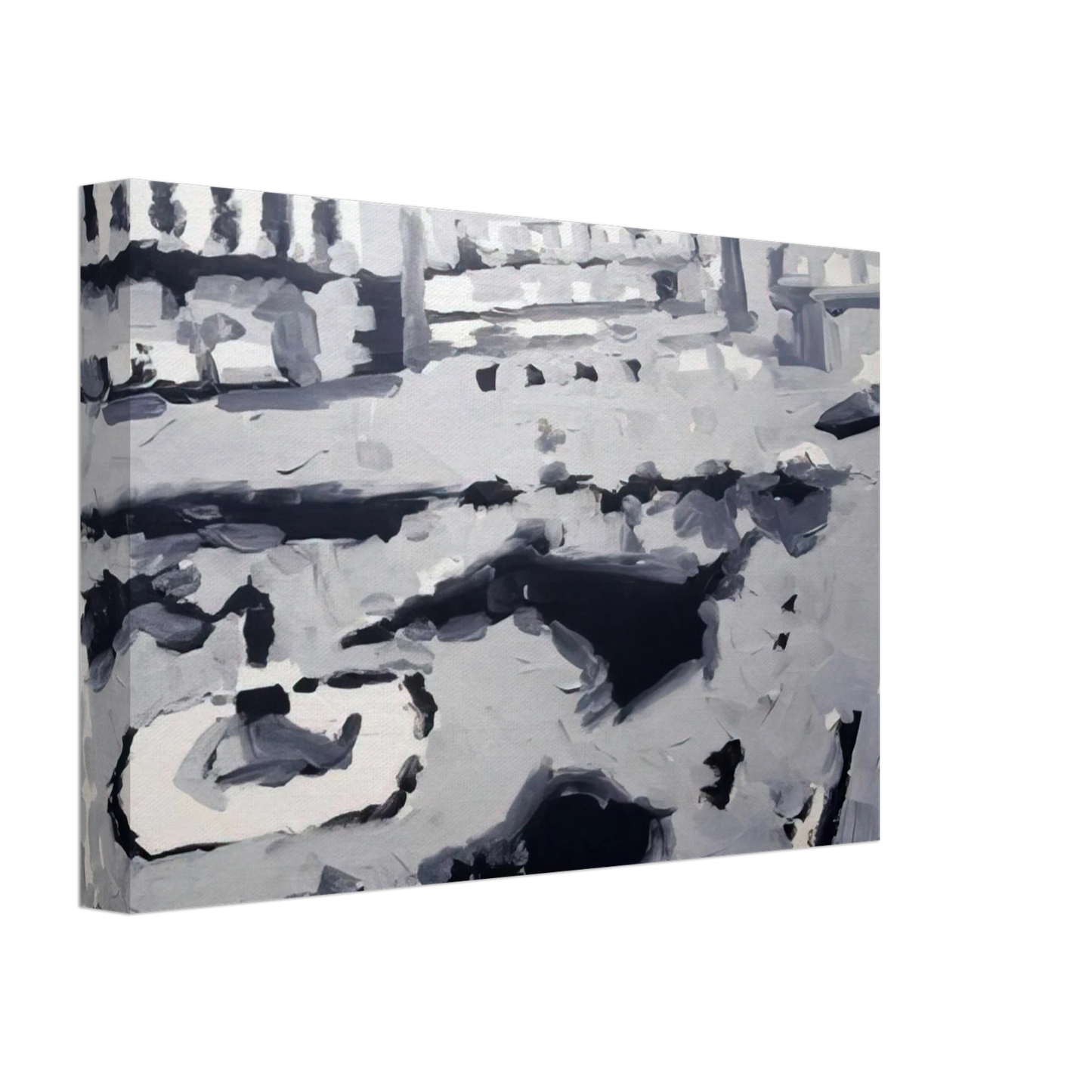 Gerhard Richter - TOWNSCAPE M6 1968 Canvas - 70x100 cm / 28x40 inches-canvas