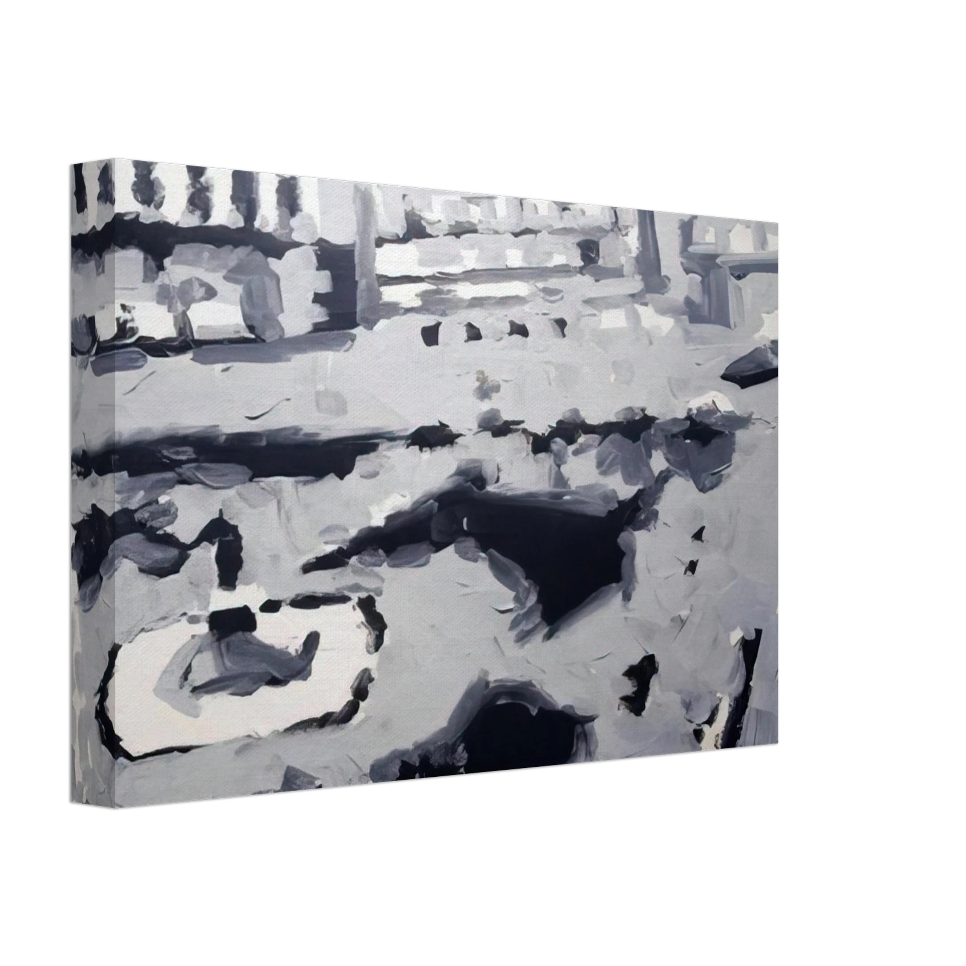 Gerhard Richter - TOWNSCAPE M6 1968 Canvas - 70x100 cm / 28x40 inches-canvas