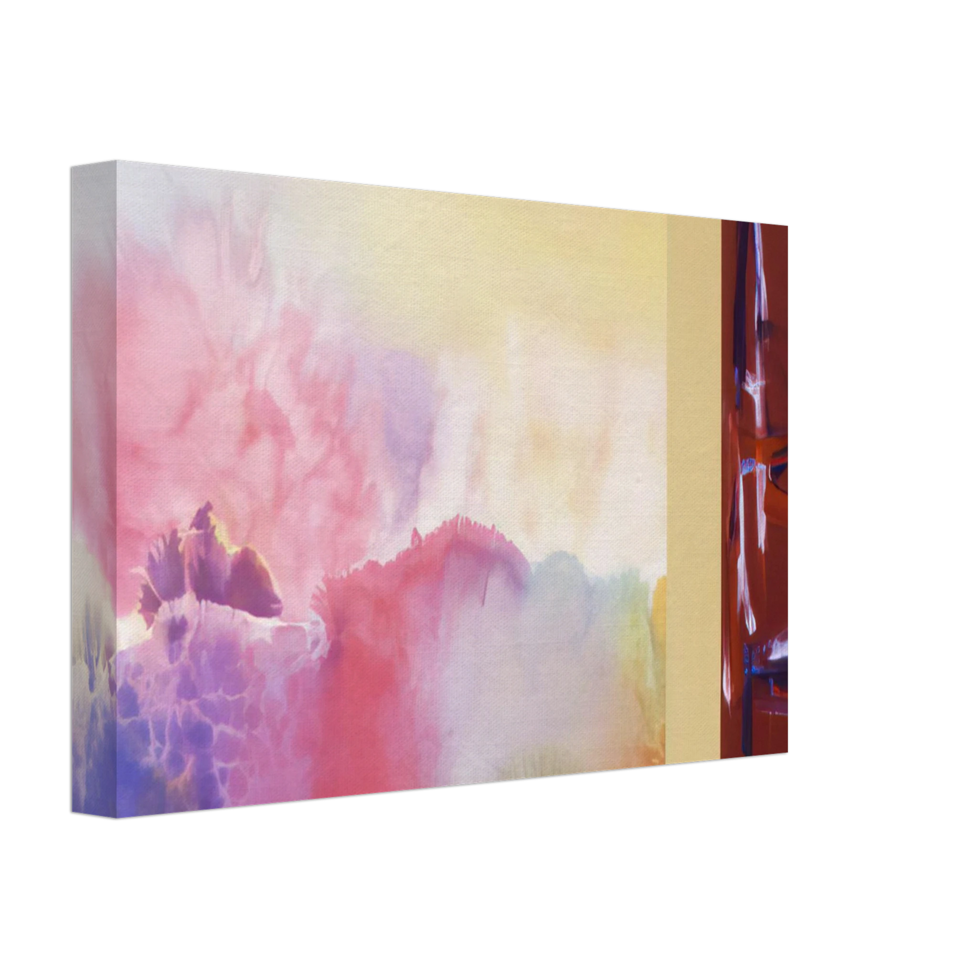 Ronnie Landfield - For Sara Teasdale - 1992 Canvas - 70x100 cm / 28x40 inches-canvas