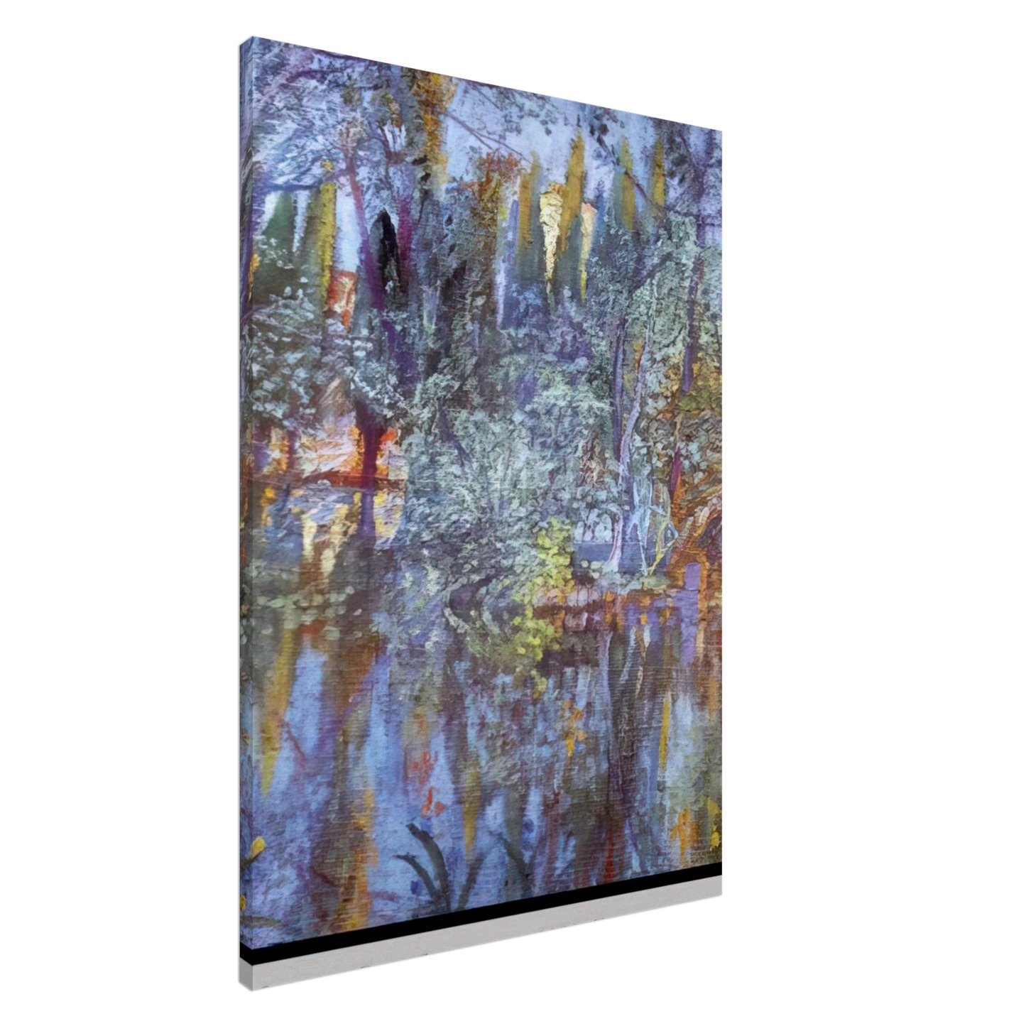 Salvador Dali - THE LAKE AT VILABERTRAN Canvas - 20x30 cm / 8x12 inches-canvas