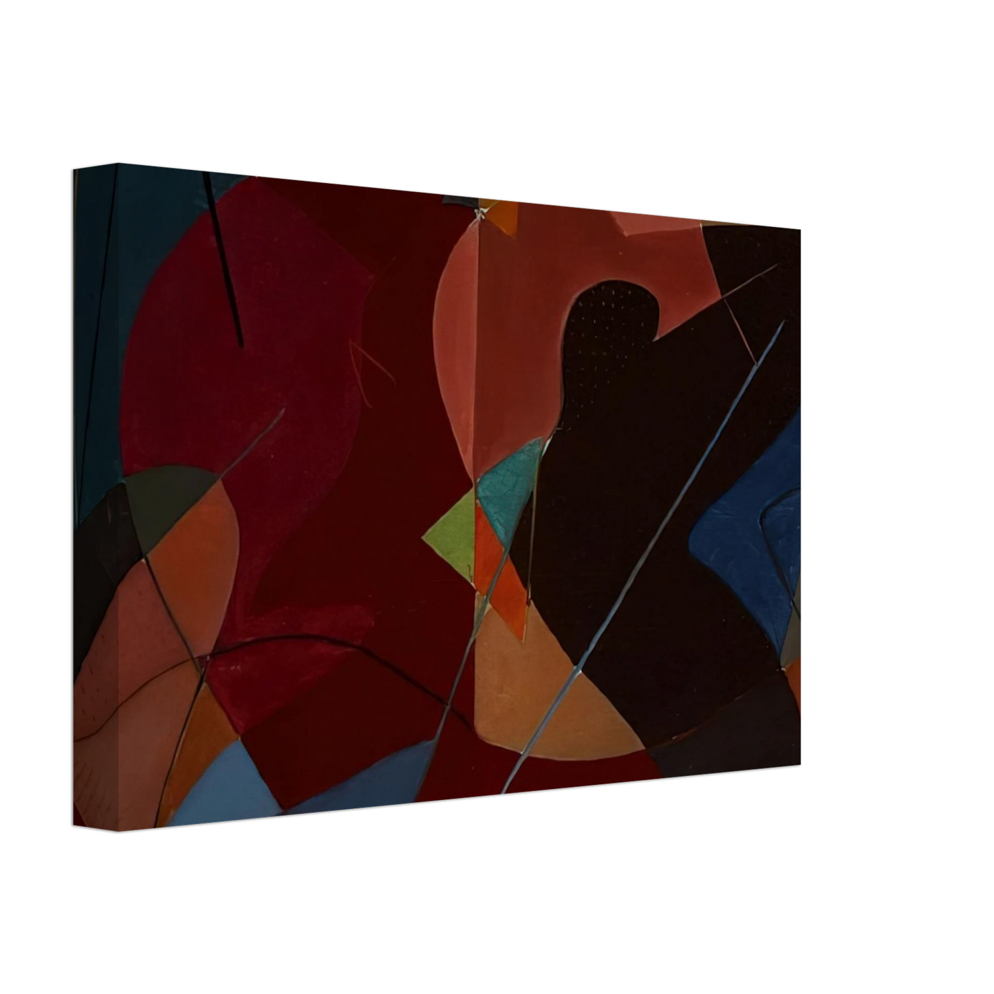 John Ferren - Untitled No 8 - 1932 Canvas - 70x100 cm / 28x40 inches-canvas