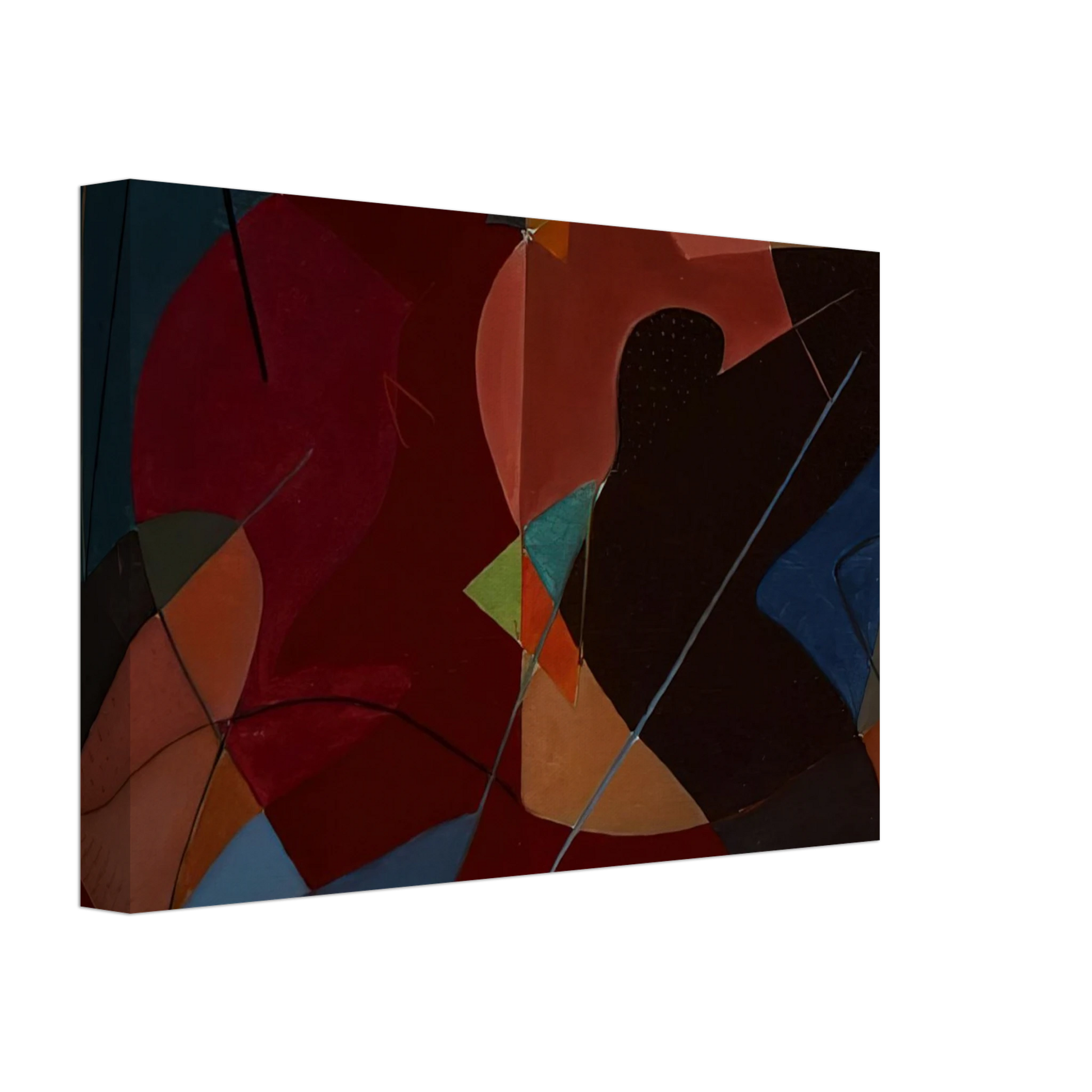 John Ferren - Untitled No 8 - 1932 Canvas - 70x100 cm / 28x40 inches-canvas