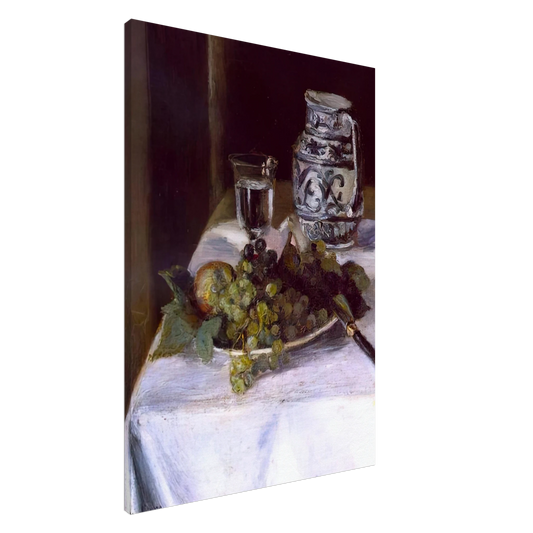 Henri Matisse - STILL LIFE WITH GRAPES 1896 Canvas - 20x30 cm / 8x12 inches-canvas