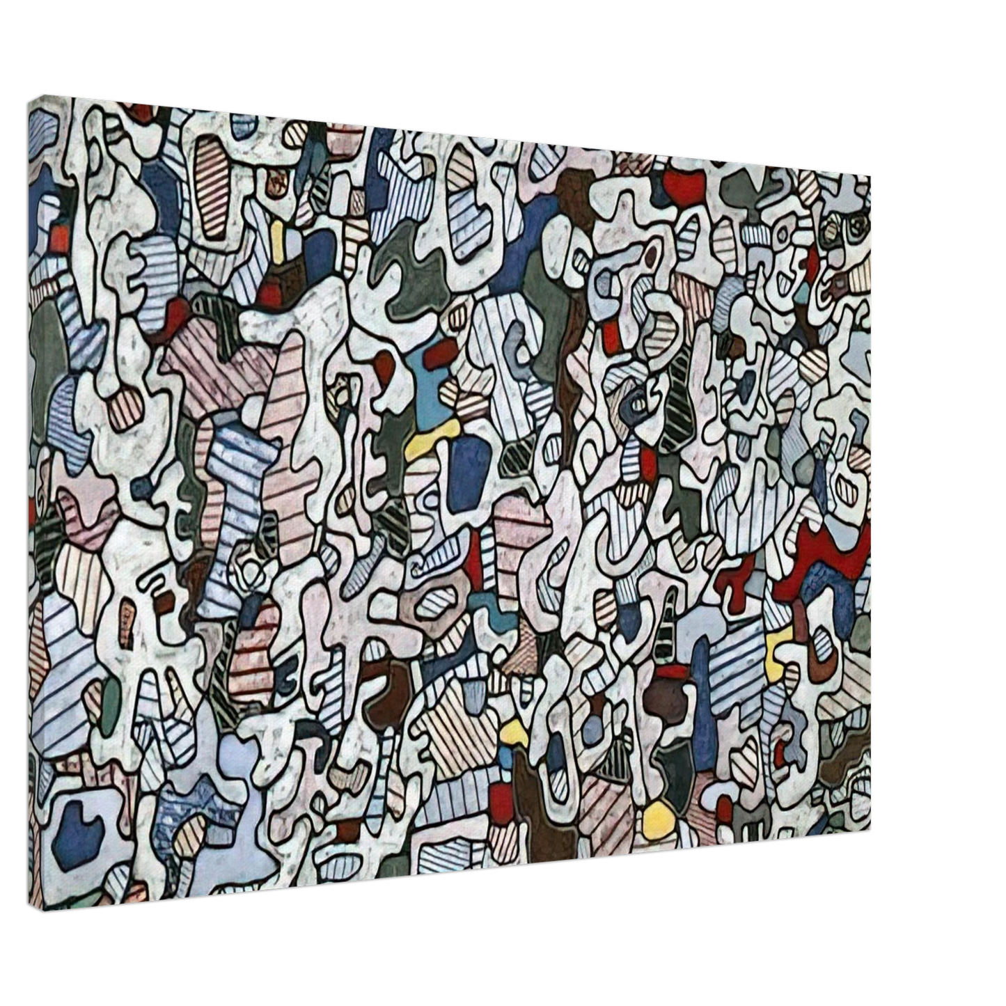 Jean Dubuffet - L HOURLOUPE 1966 Canvas - 20x30 cm / 8x12 inches-canvas