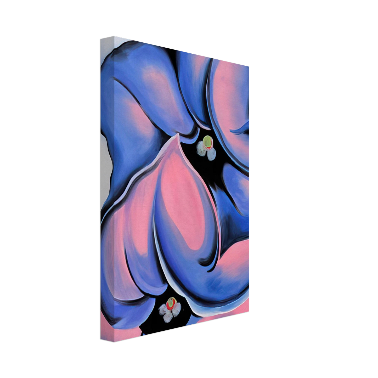 Georgia O'Keeffe - Purple Petunia Canvas - 40x60 cm / 16x24 inches-canvas