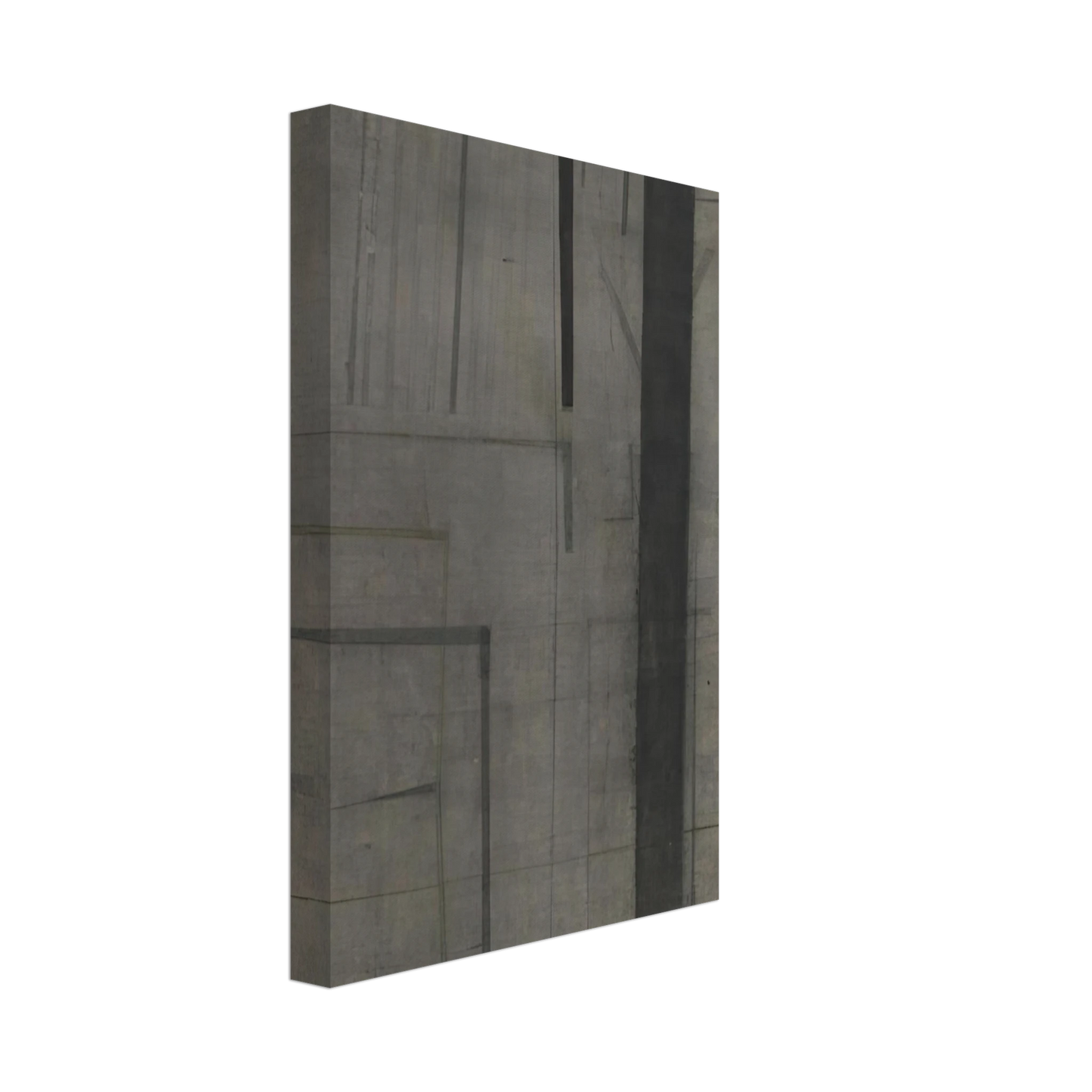 Nasreen Mohamedi - Untitled - 1969 Canvas - 40x60 cm / 16x24 inches-canvas