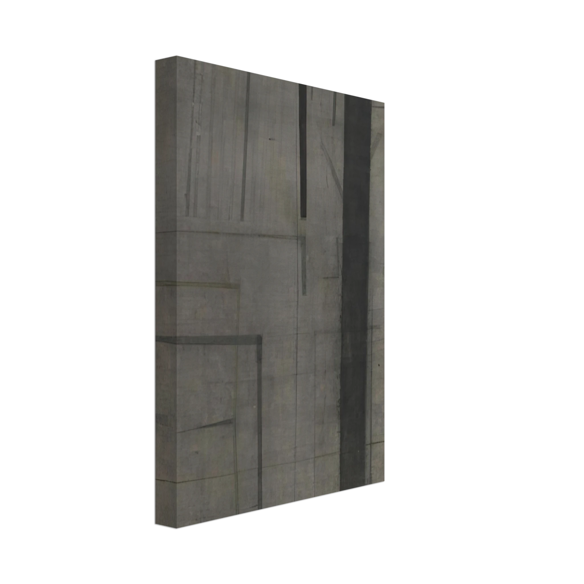 Nasreen Mohamedi - Untitled - 1969 Canvas - 40x60 cm / 16x24 inches-canvas