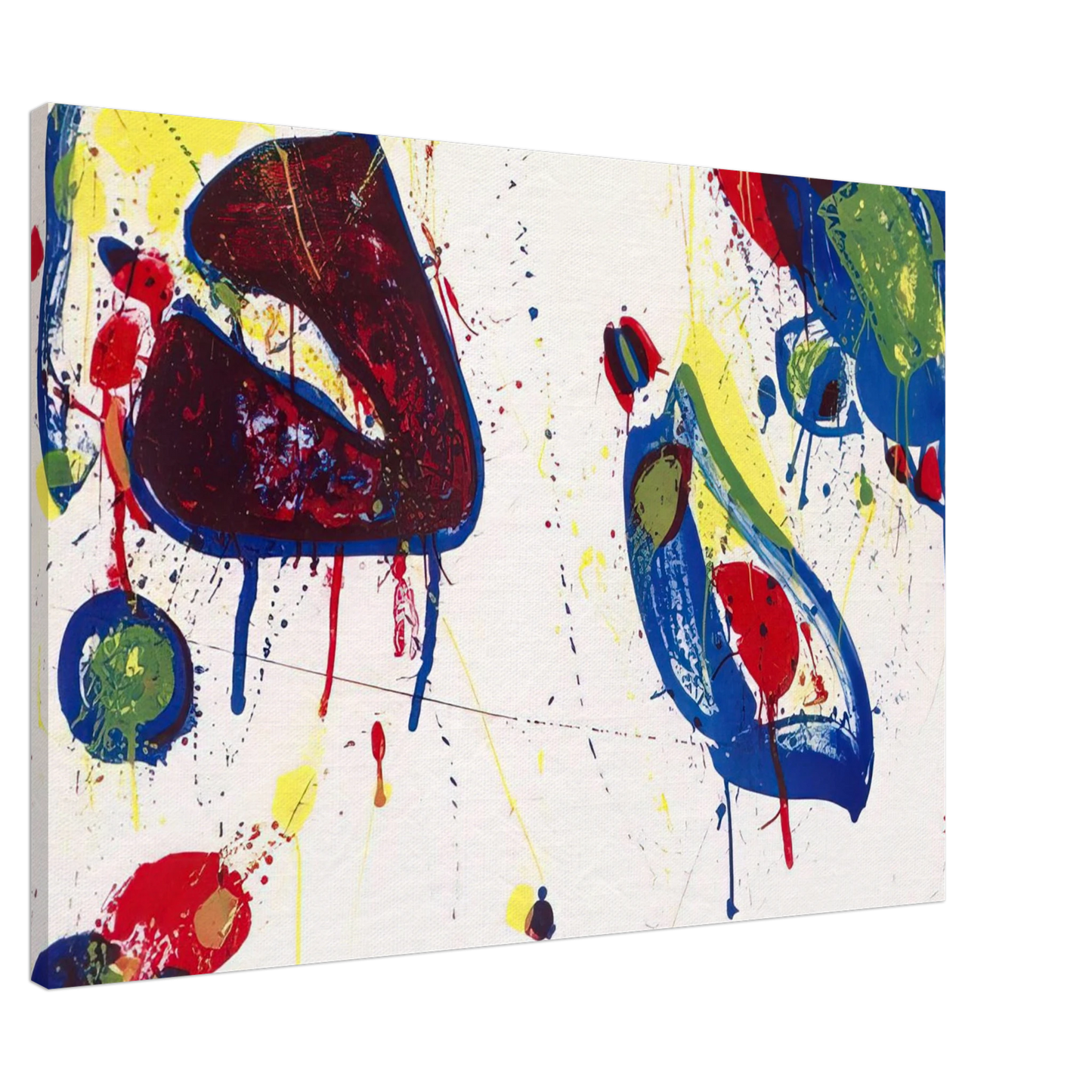 Sam Francis - Heart Stone Canvas - 20x30 cm / 8x12 inches-canvas