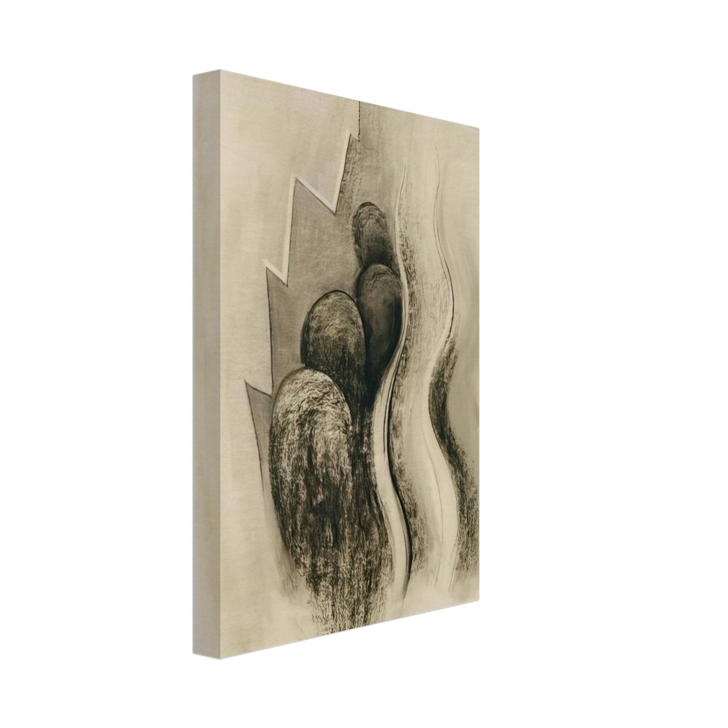 Georgia O'Keeffe - Drawing XIII Canvas - 70x100 cm / 28x40 inches-canvas