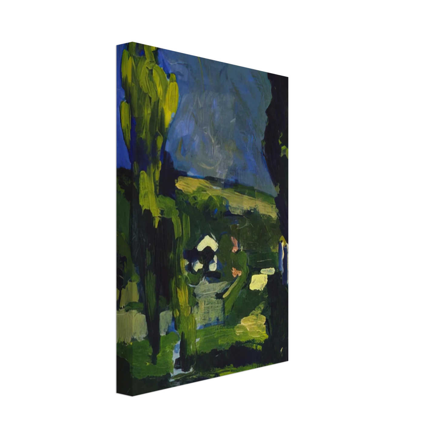 Andre Derain - POPLARS 1900 Canvas - 70x100 cm / 28x40 inches-canvas