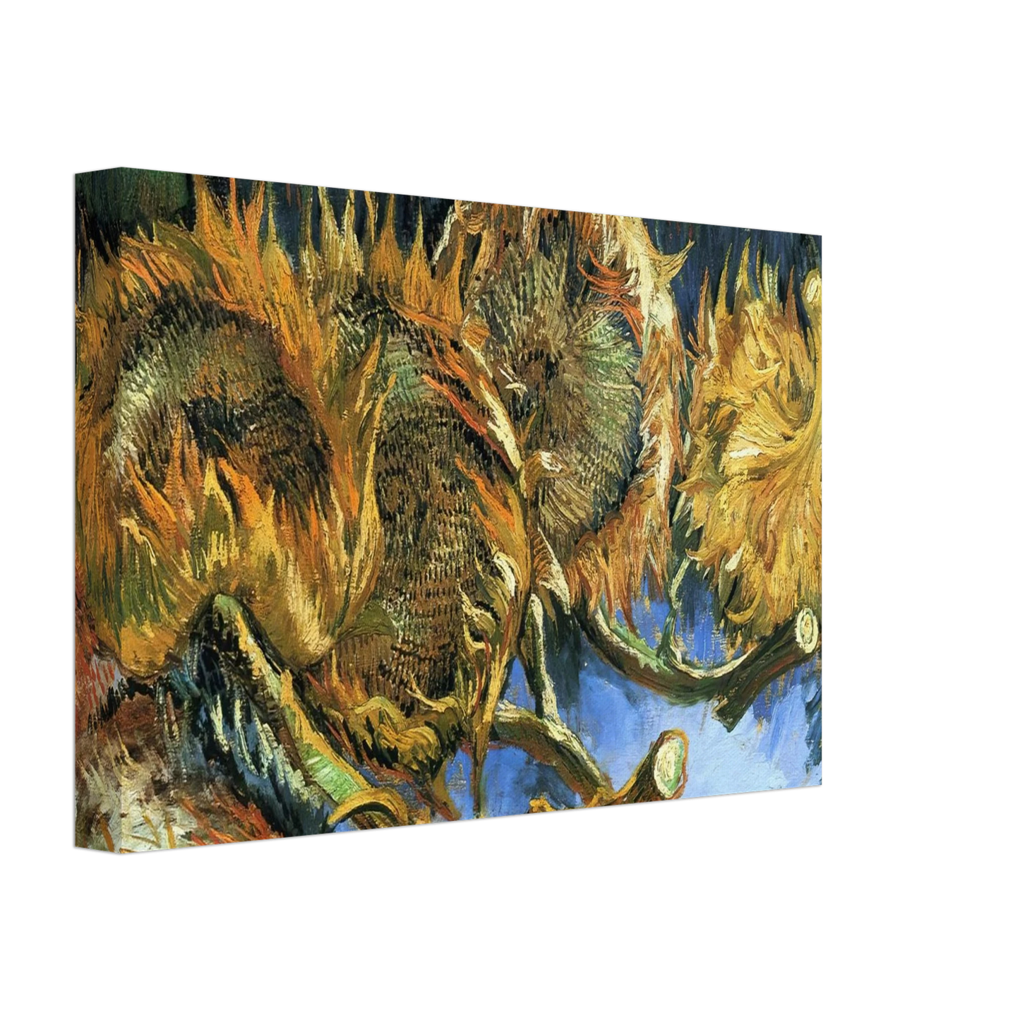 Vincent van Gogh - Still Life with Four Sunflowers Canvas - 40x60 cm / 16x24 inches-canvas
