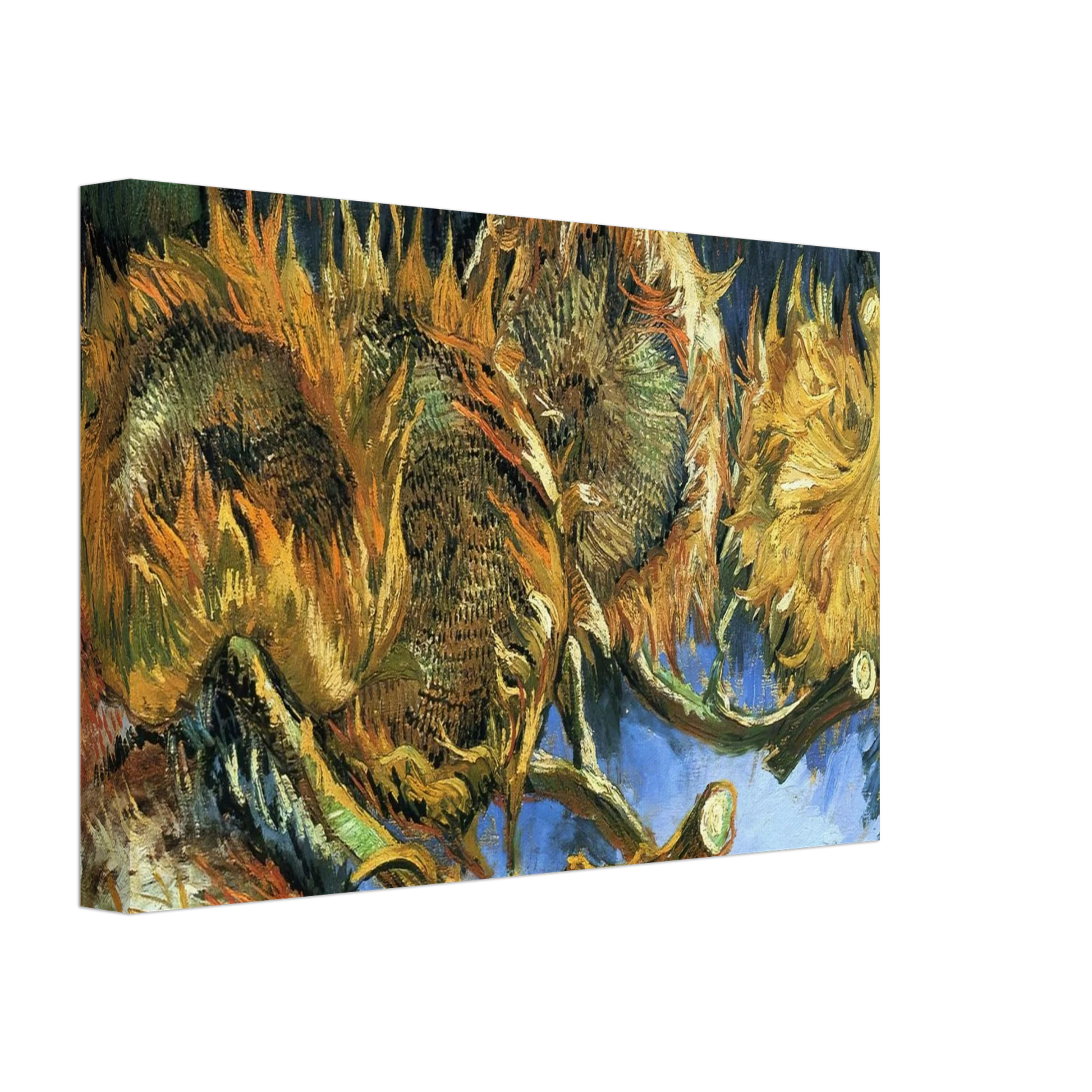 Vincent van Gogh - Still Life with Four Sunflowers Canvas - 40x60 cm / 16x24 inches-canvas