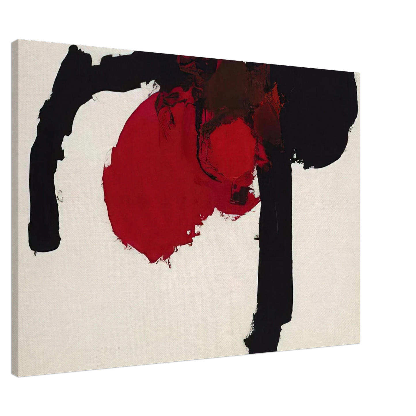 Luis Feito - COMPOSITION 1964 Canvas - 20x30 cm / 8x12 inches-canvas