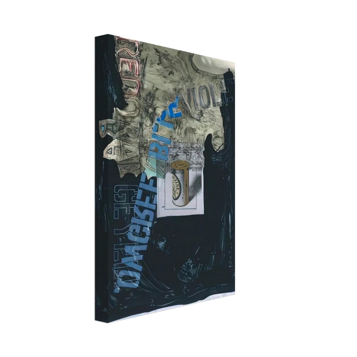 Jasper Johns - DECOY 1971 Canvas - 40x60 cm / 16x24 inches-canvas