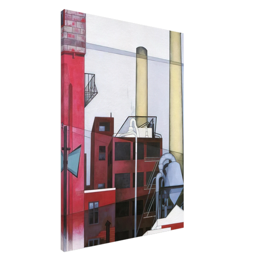 Charles Demuth - After All - 1933 Canvas - 20x30 cm / 8x12 inches-canvas