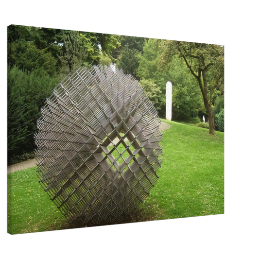 Francois Morellet - Sphere - Matter - 1962 Canvas - 20x30 cm / 8x12 inches-canvas