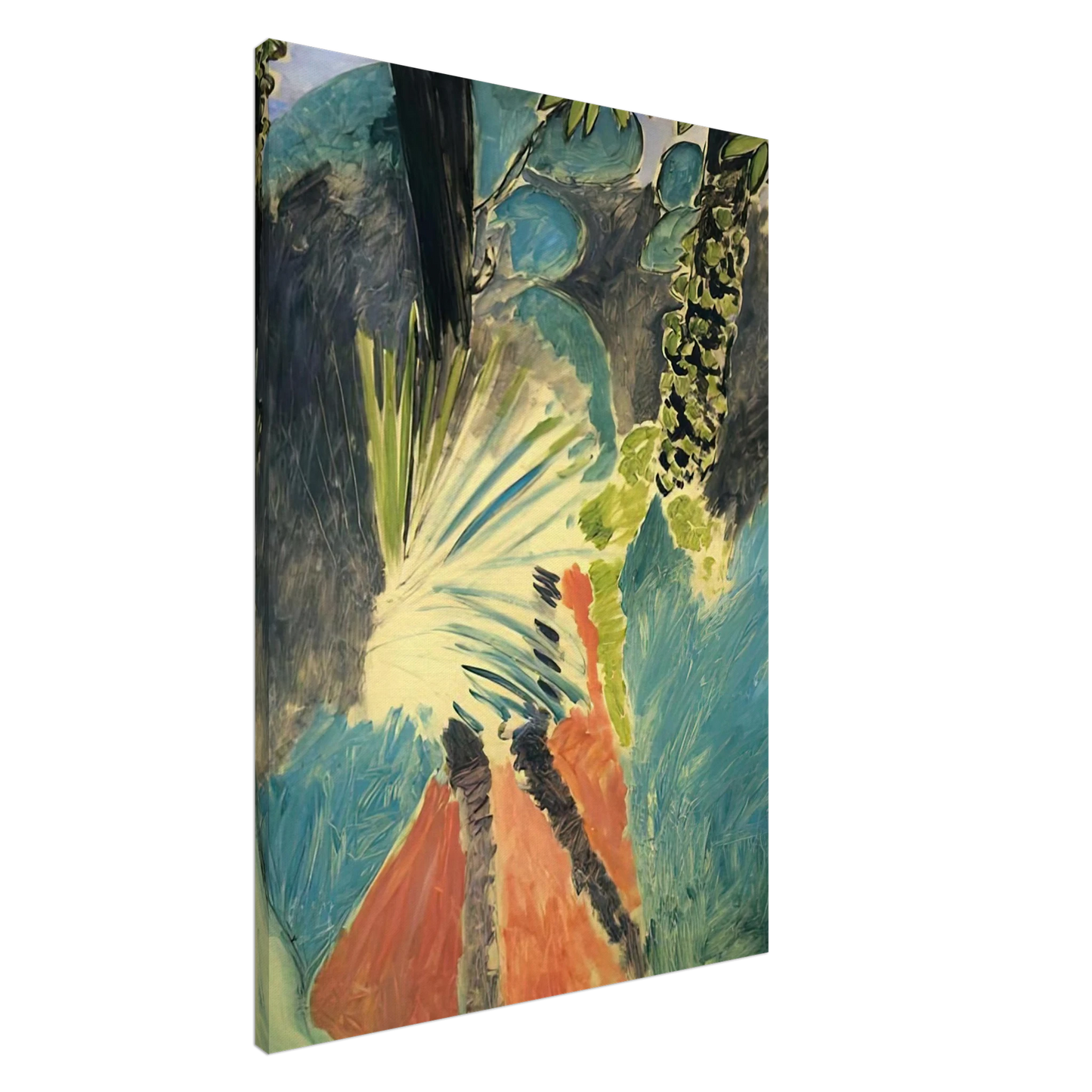 Henri Matisse - THE PALM 1912 Canvas - 20x30 cm / 8x12 inches-canvas