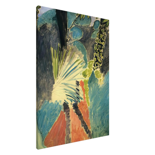 Henri Matisse - THE PALM 1912 Canvas - 20x30 cm / 8x12 inches-canvas