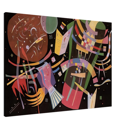 Wassily Kandinsky - COMPOSITION X 1939 Canvas - 20x30 cm / 8x12 inches-canvas