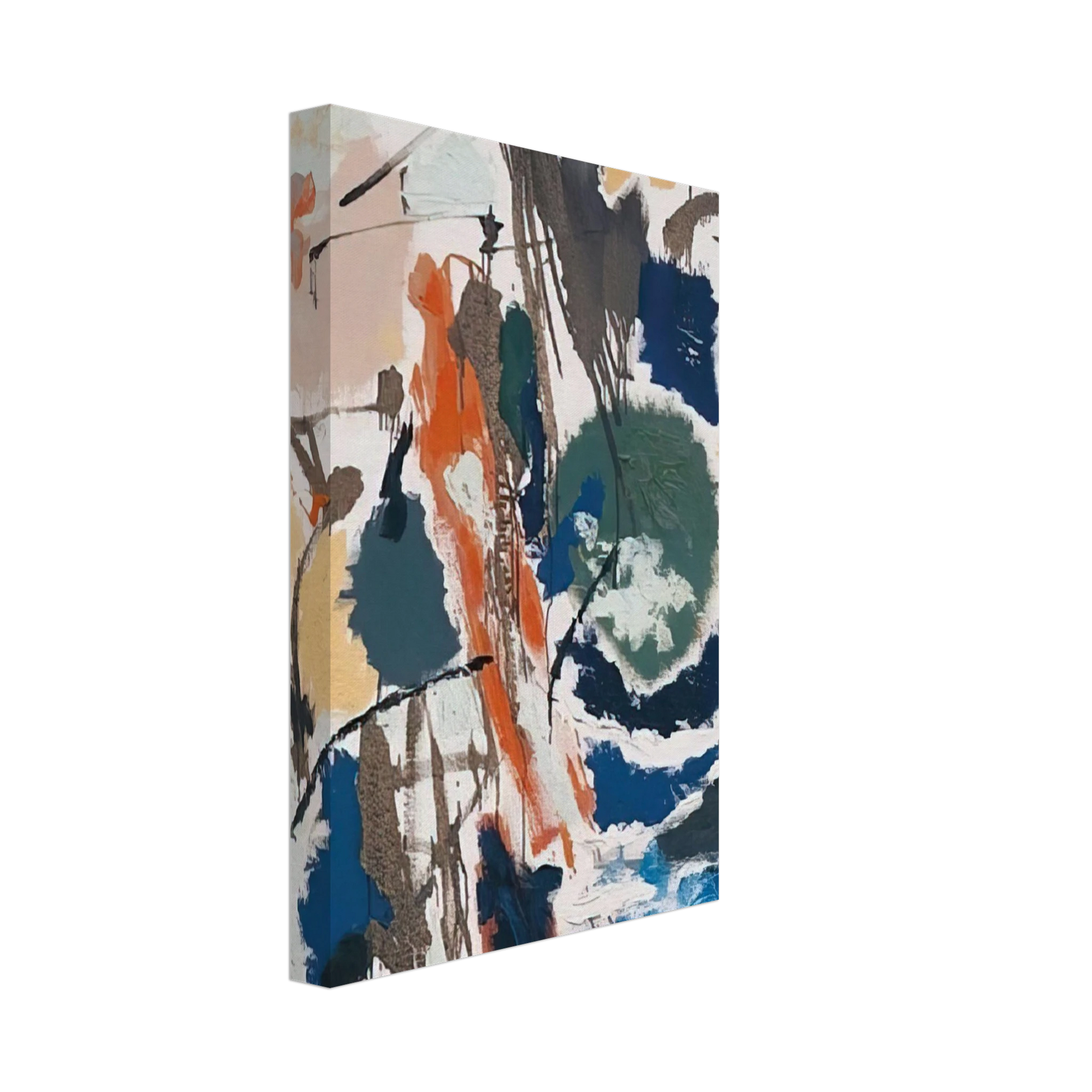 John Ferren - Outdoors - 1952 Canvas - 70x100 cm / 28x40 inches-canvas