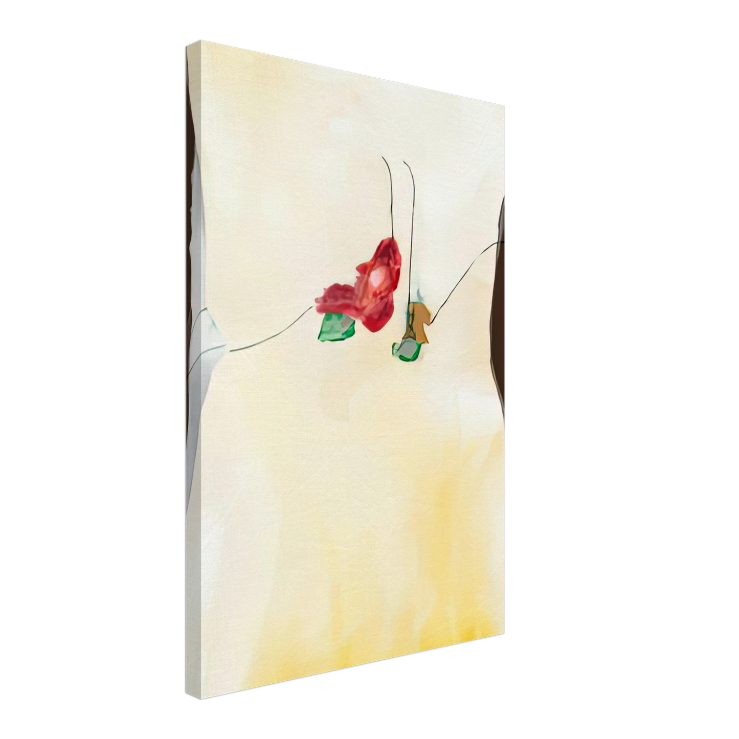 Helen Frankenthaler - Chill Factor, 1973- Canvas - 70x100 cm / 28x40 inches-canvas