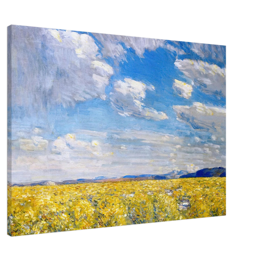 Childe Hassam - Afternoon Sky, Harney Desert Canvas - 20x30 cm / 8x12 inches-canvas
