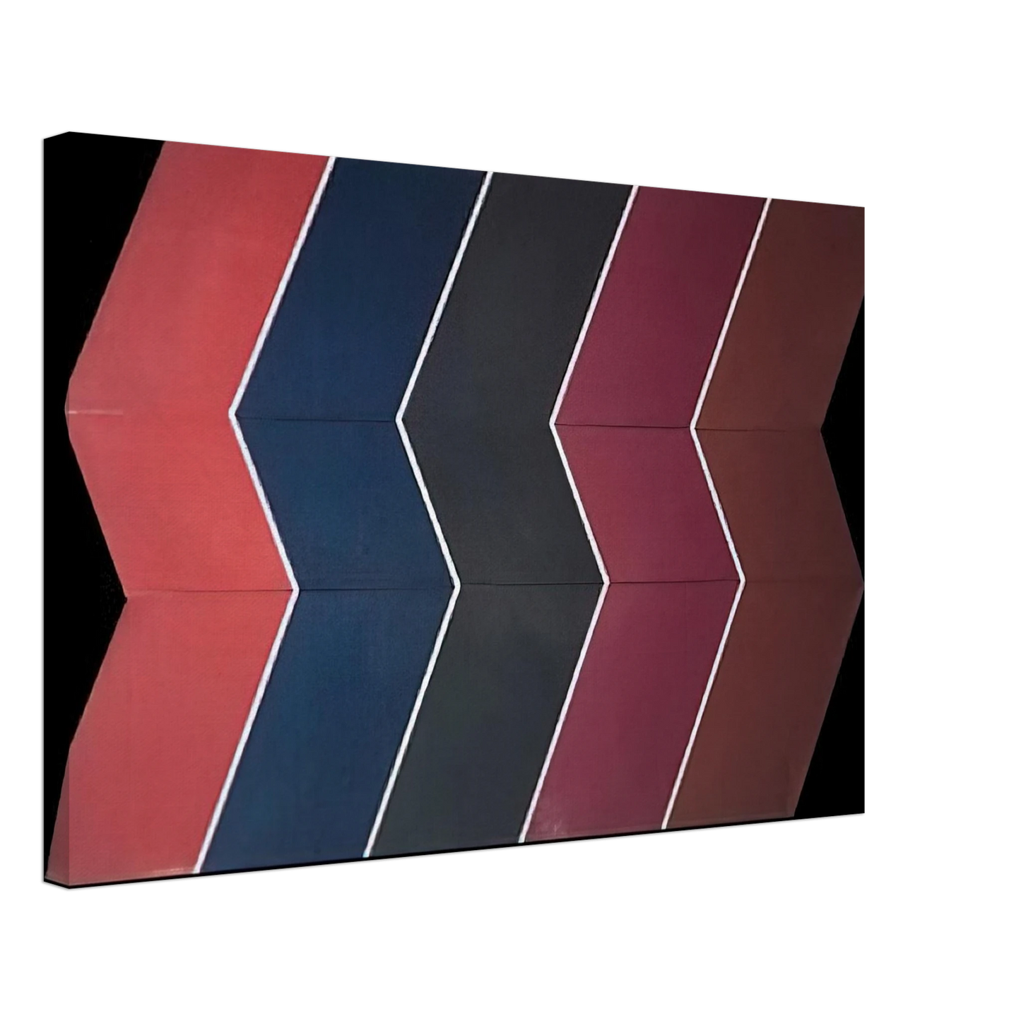 Thomas Downing - Cut Series #4 - 1967 Canvas - 70x100 cm / 28x40 inches-canvas