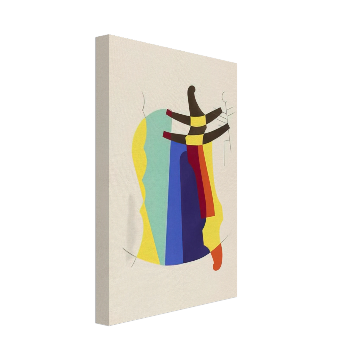 Man Ray - LEGEND FROM THE PORTFOLIO REVOLVING DOORS 1926 Canvas - 70x100 cm / 28x40 inches-canvas