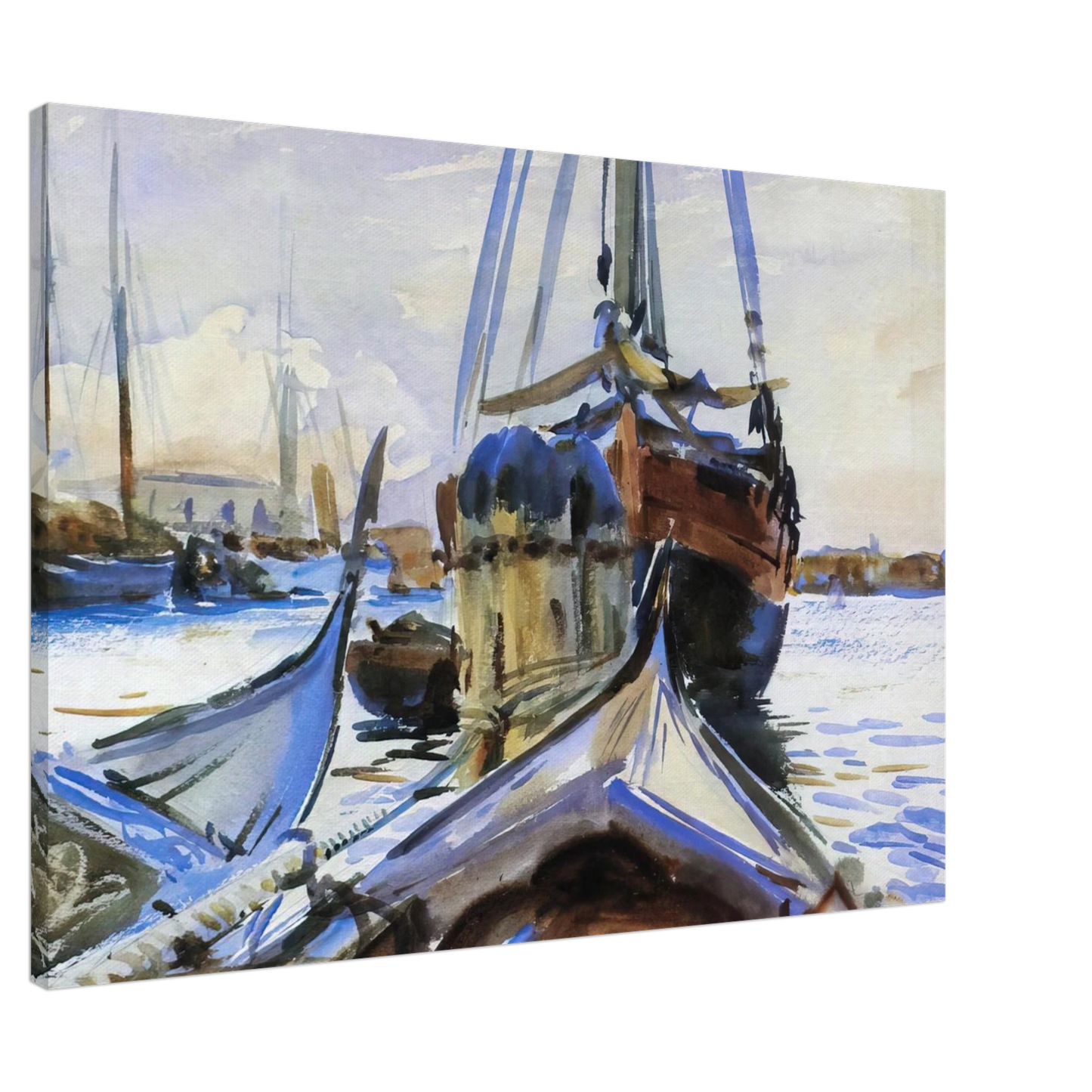 John Singer Sargent - Venice Canvas - 20x30 cm / 8x12 inches-canvas