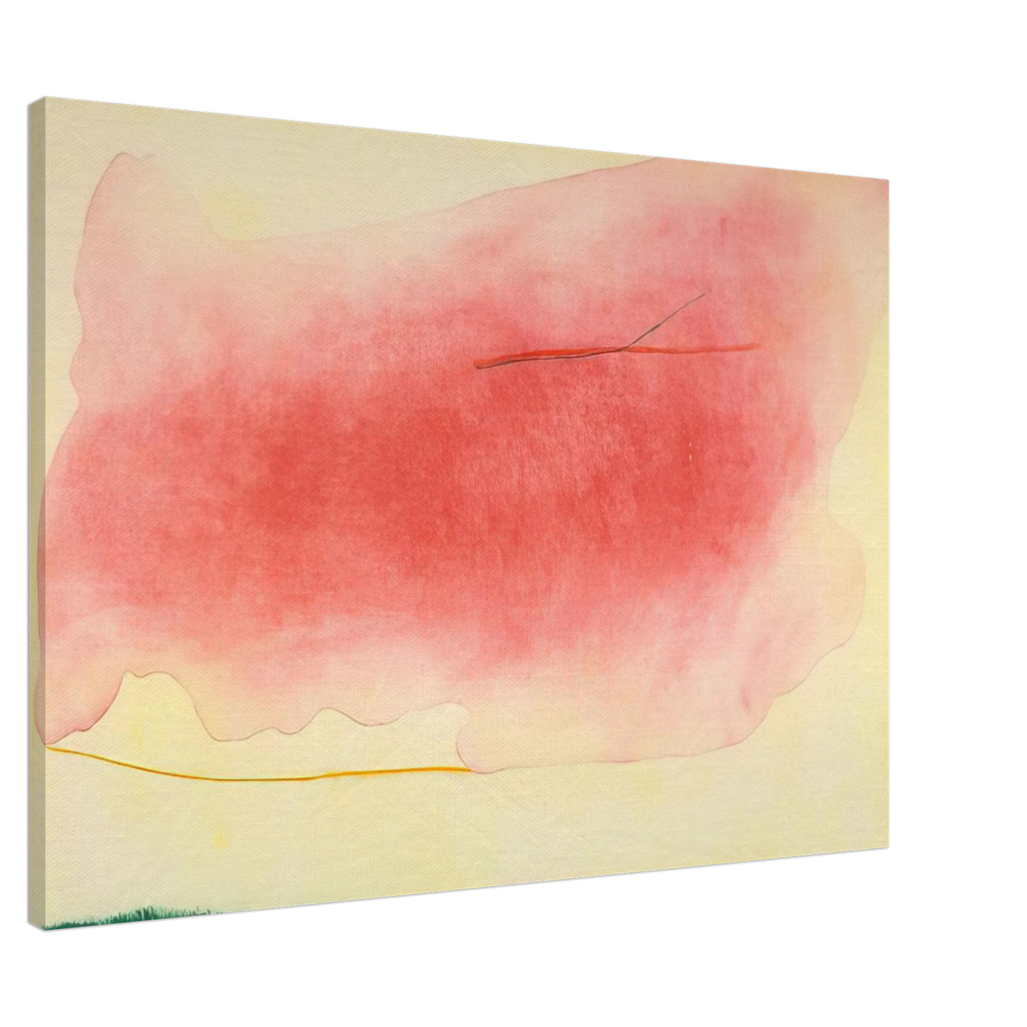 Helen Frankenthaler - Nepenthe - 1972 Canvas - 20x30 cm / 8x12 inches-canvas