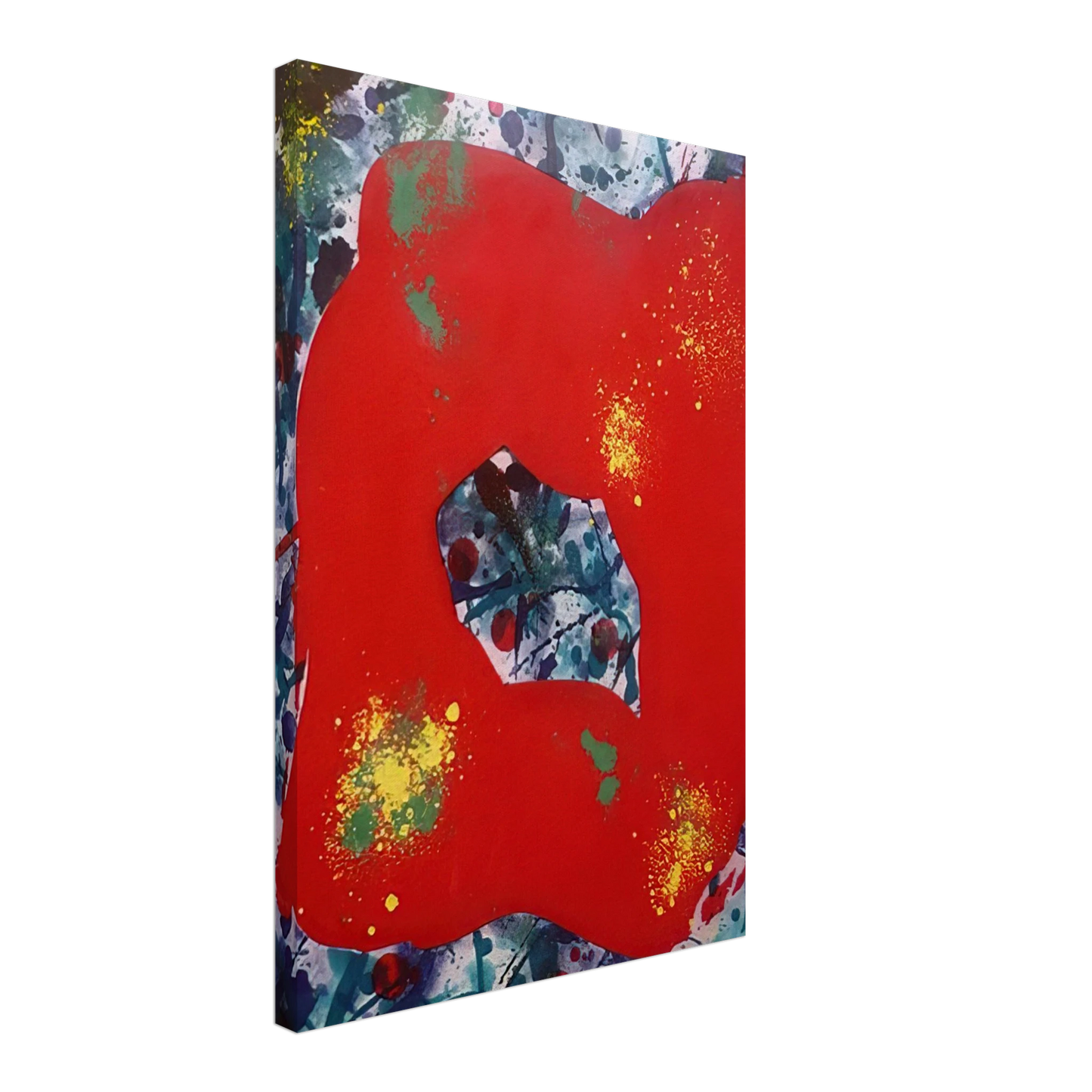 Sam Francis - Untitled  SFE 071  Canvas - 40x60 cm / 16x24 inches-canvas