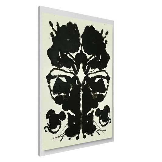 Andy Warhol - Rorschach Canvas - 20x30 cm / 8x12 inches-canvas