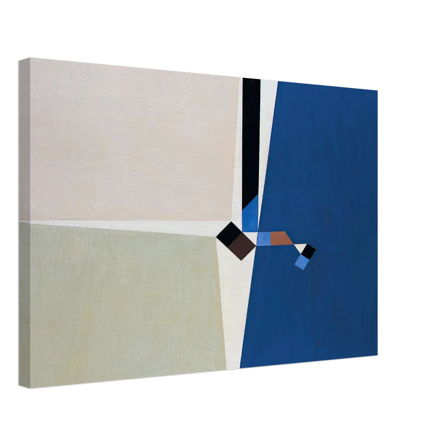 Tomas Maldonado - Desde un sector - 1953 Canvas - 40x60 cm / 16x24 inches-canvas