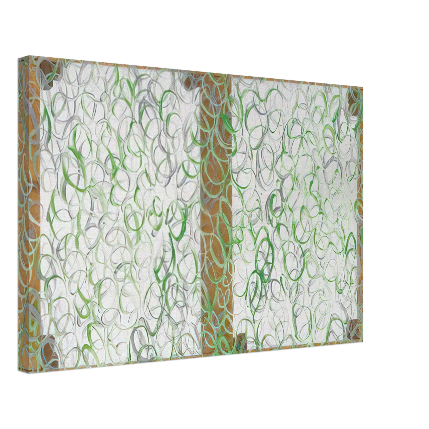 Carla Accardi - Verdeargento - 1969 Canvas - 40x60 cm / 16x24 inches-canvas