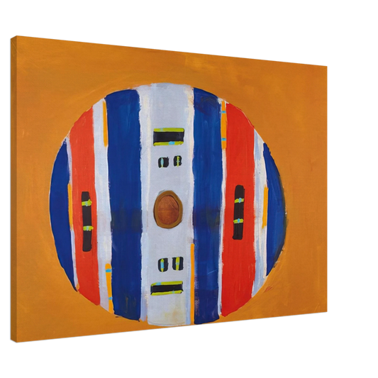 Betty Parsons - Target - 1981 Canvas - 20x30 cm / 8x12 inches-canvas