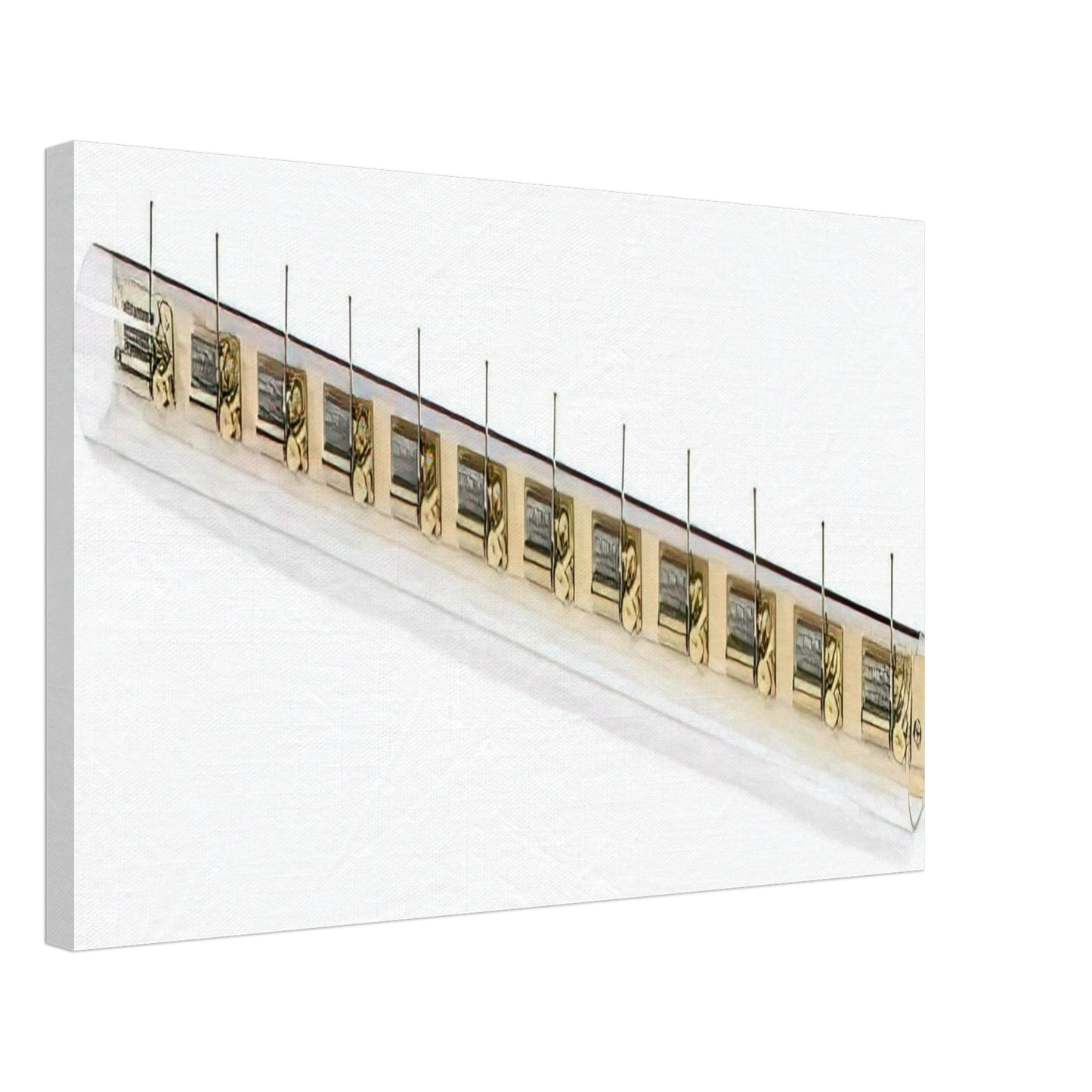 John Cage - Extended Lullaby - Neo-Dada Canvas - 70x100 cm / 28x40 inches-canvas