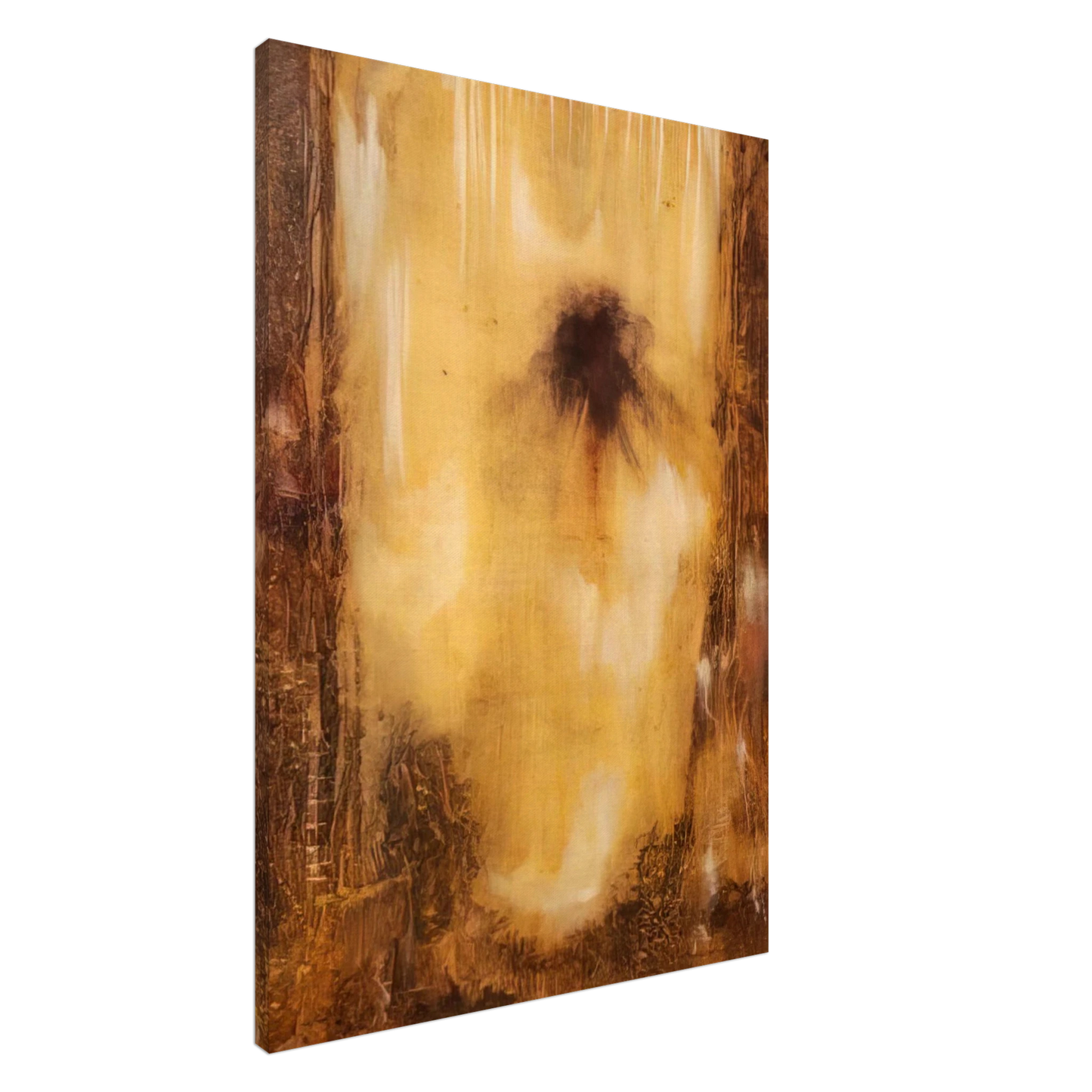 Paul Jenkins - Homage of Melville - Abstract Expressionism Canvas - 20x30 cm / 8x12 inches-canvas