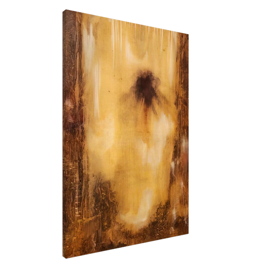 Paul Jenkins - Homage of Melville - Abstract Expressionism Canvas - 20x30 cm / 8x12 inches-canvas